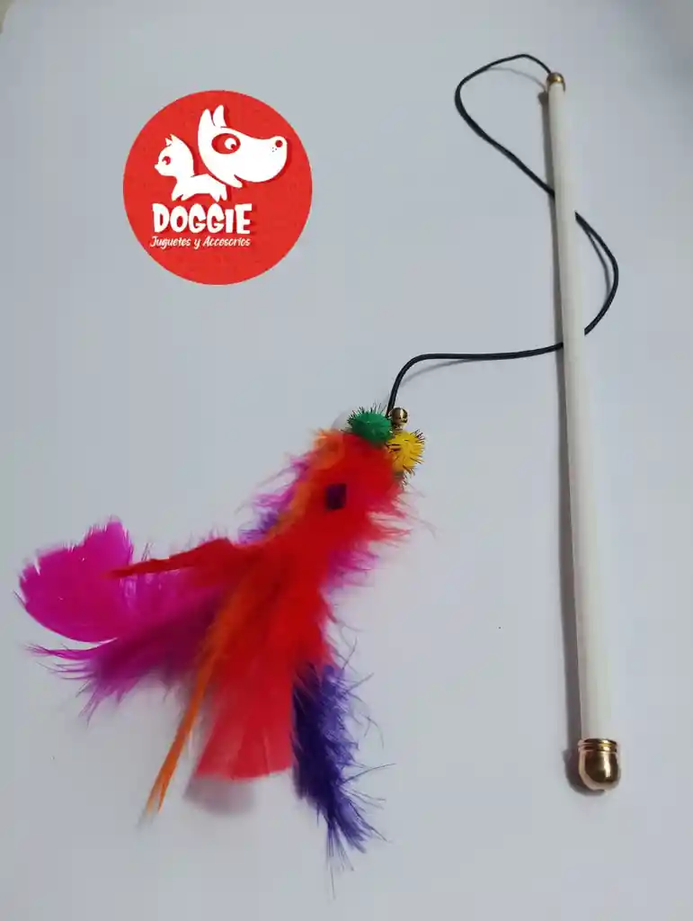 Vara Para Gatos De Plumas Doggie