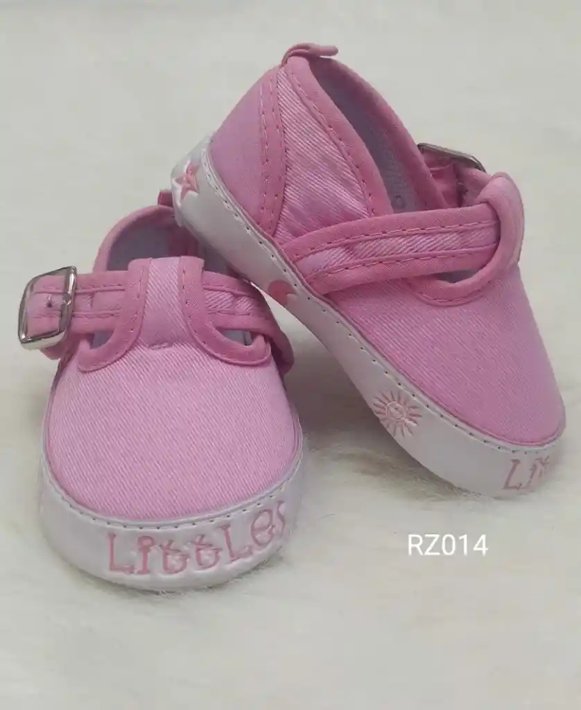 Zapato Rosado Tipo Mafalda Niña Talla 17