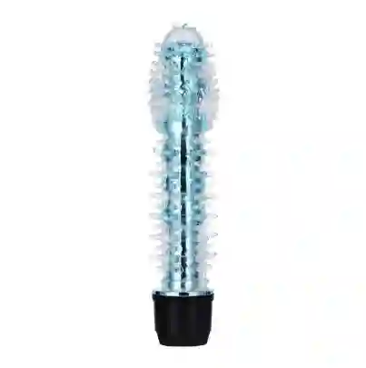 Vibrador Pilot Con Puntos Azul