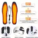 Plantillas De Calefaccion Usb Almohadilla Termica Pies Fk23c-6