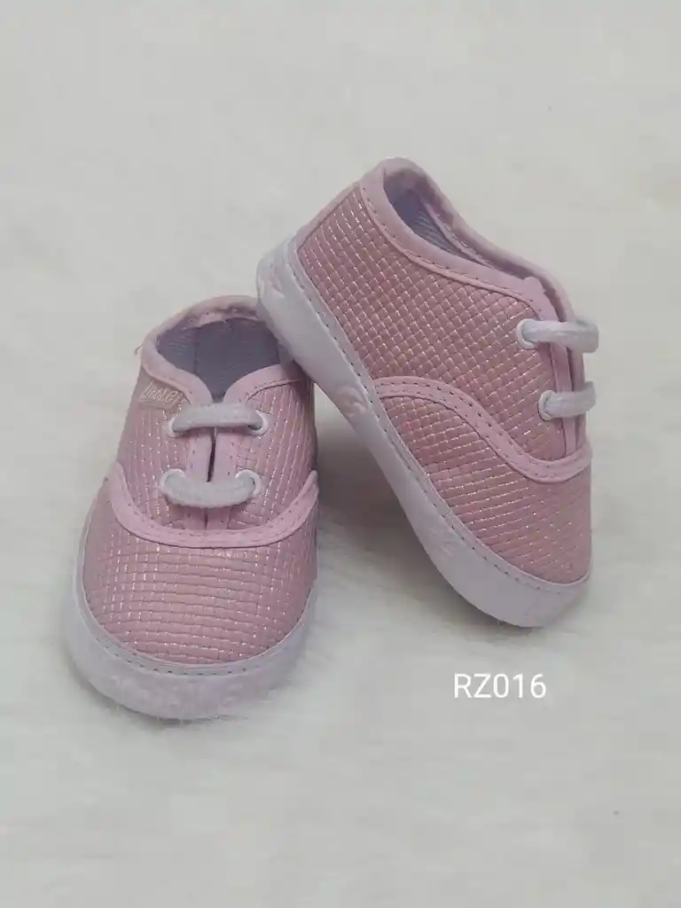 Zapato Rosado Con Brillo Niña Talla 17