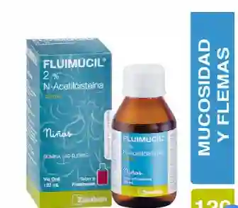 Fluimucil 2 % (n- Acetilcisteina) Jarabe Niños X 120 Ml