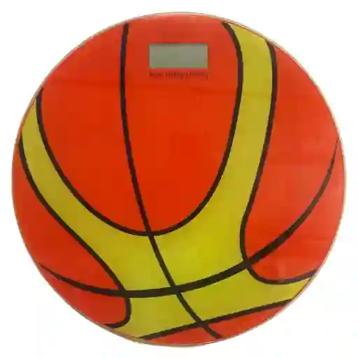 Báscula Corporal De Baño Animadas Balon Deportivo Visión Led Baloncesto
