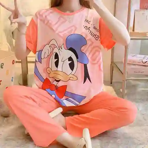 Pijama Donald Talla Única Adulto (camiseta + Pantalón)