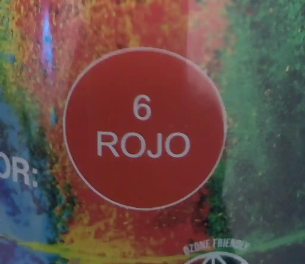 Pintura Aerosol Color Rojo Por 400ml