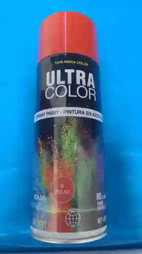 Pintura Aerosol Color Rojo Por 400ml