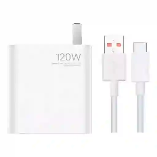 Cargador 120w Carga Ultra Rapida Para Xiaomi