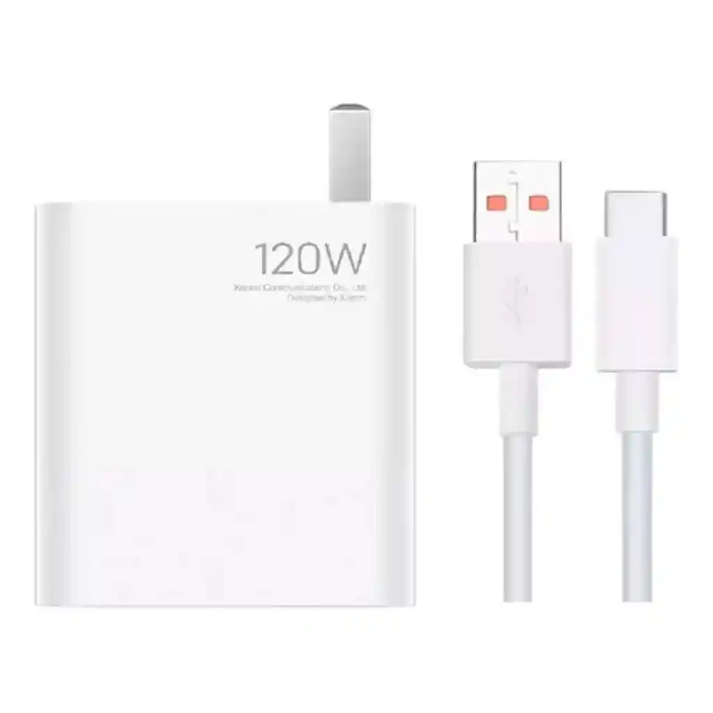 Cargador 120w Carga Ultra Rapida Para Xiaomi