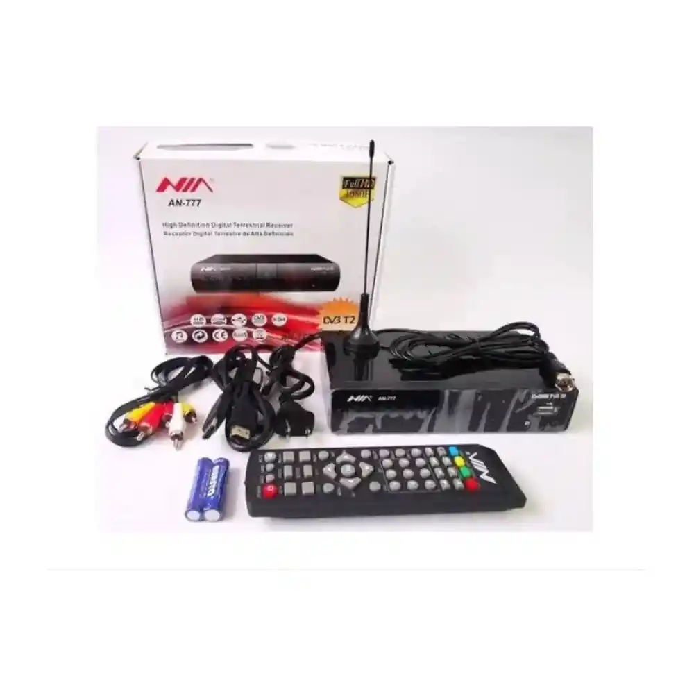 Tdt Decodificador Para Tv Receptor Televisor Codificador Hd