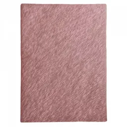 Tapete De Area Fur Expressions 100cm X 150cm Blush