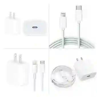 Combo Cargador Iphone + Cable 2 Metros