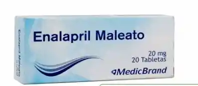 Enalapril Maleato 20 Mg