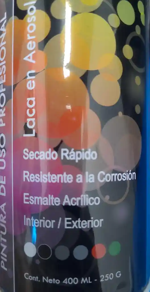 Aerosol Color Blanco
