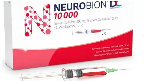 Neurobion Doble Camara 10000 Preellenada