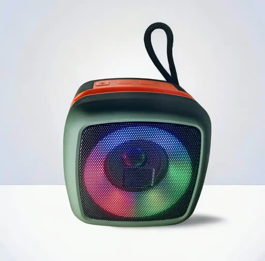 Mini Parlante Portátil Bluetooth Luz Led Porta Celular X911
