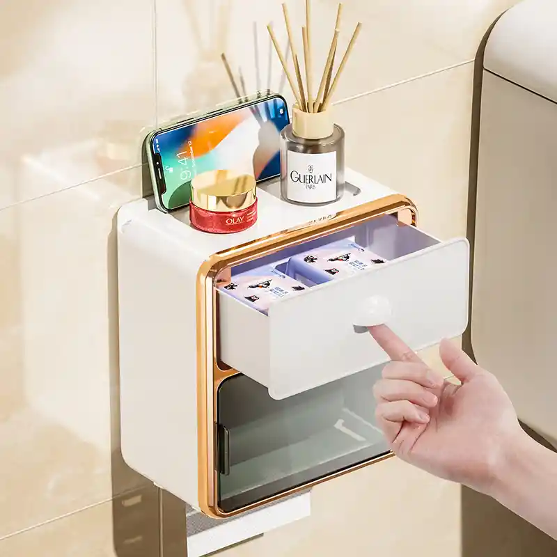 Organizador De Papel Higienico Estante Almacenamiento Baño 162