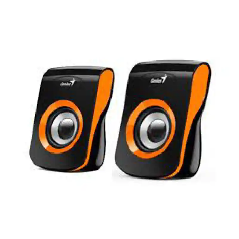 Parlantes Genius Sp Q180 Naranja