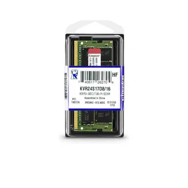 Memoria Port Ddr4 Kingston 16gb 3200 Kvr