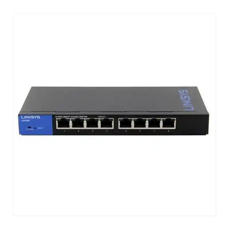 Switch Linksys 8 Puertos Lgs308 Gigabit