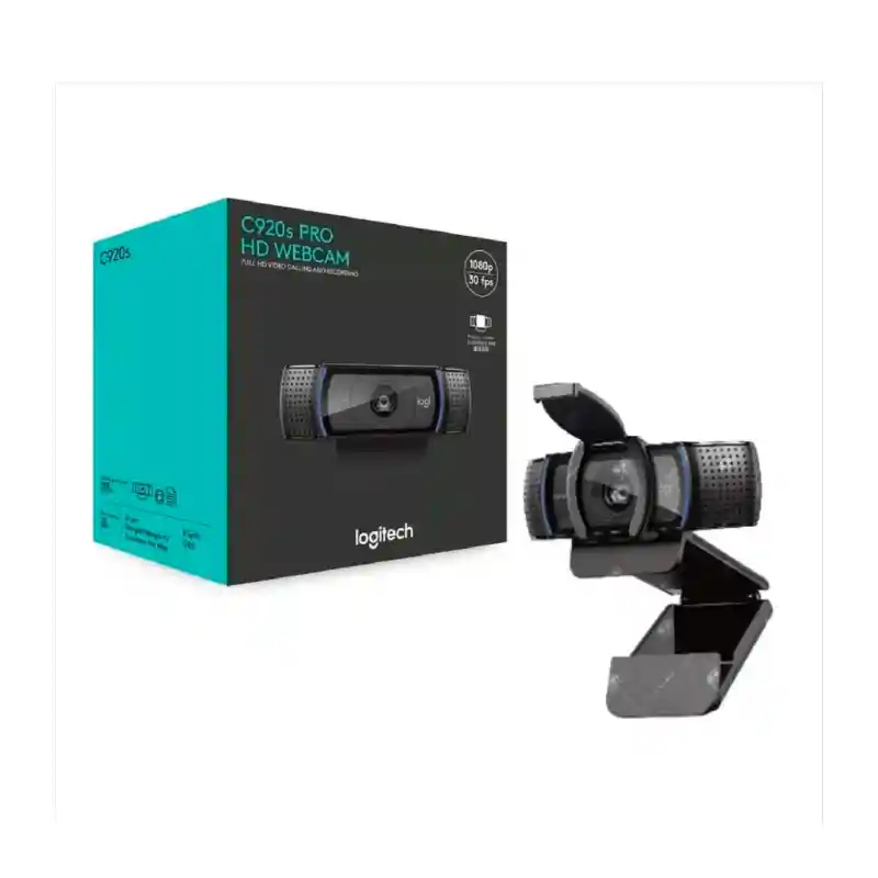 Camara Web Logitech C920s Pro