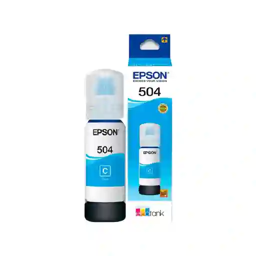 Tinta Epson T504220 Cyan