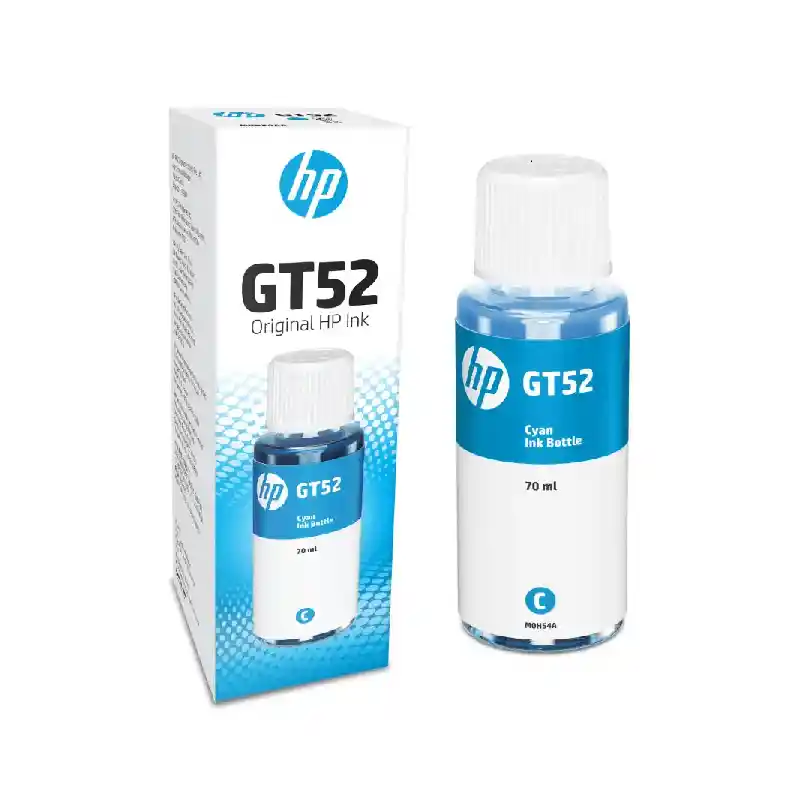 Tinta Hp Gt52 Cyan