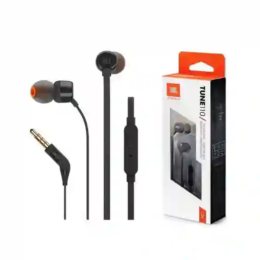 Audifono Jbl T110 In Ear Negro