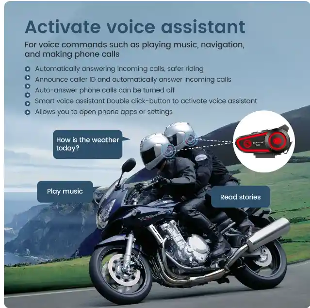 Manos Libres Moto Bluetooth Bicicleta Motocicleta Bicicrós