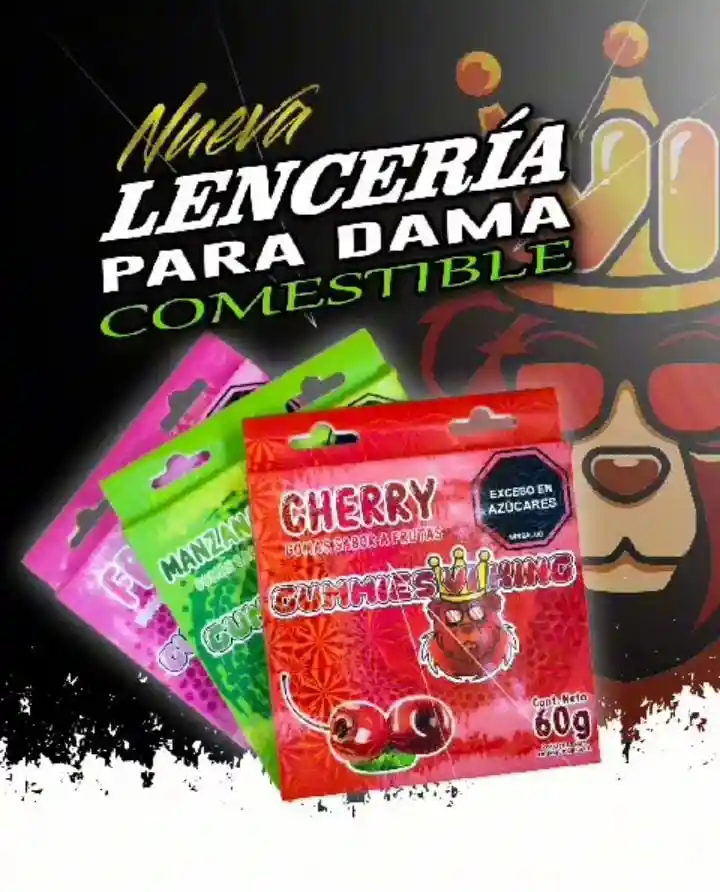 Lencería Comestible Sabor Fresa