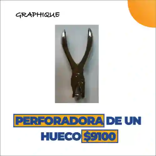 Perforadora De Un Hueco