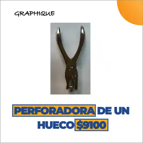 Perforadora De Un Hueco