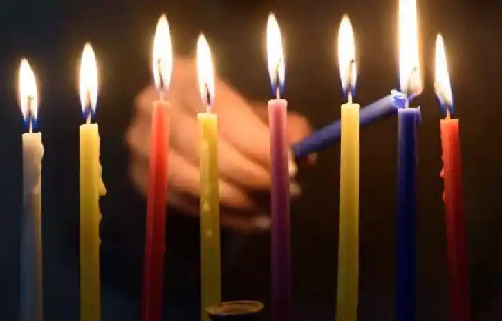 Velas Velitas Navideñas Multicolor Pequeña X10