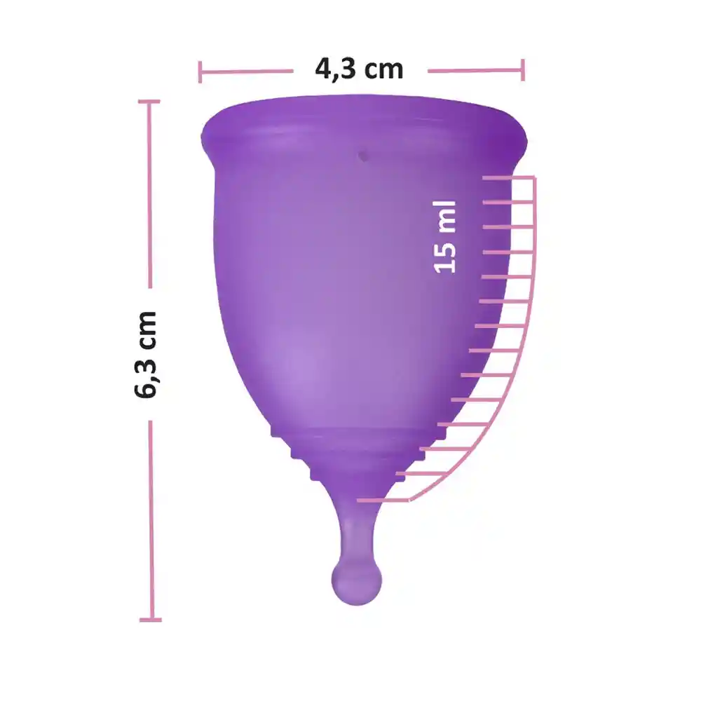 Copa Menstrual Uva Talla A