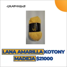 Lana Amarilla Kotony