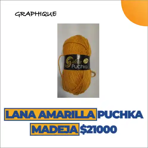 Lana Amarilla Puchka