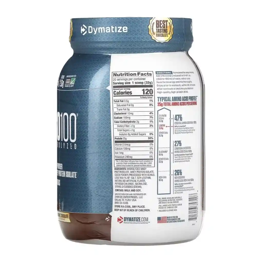 Iso 100 1.3lb - Dymatize - Chocolate