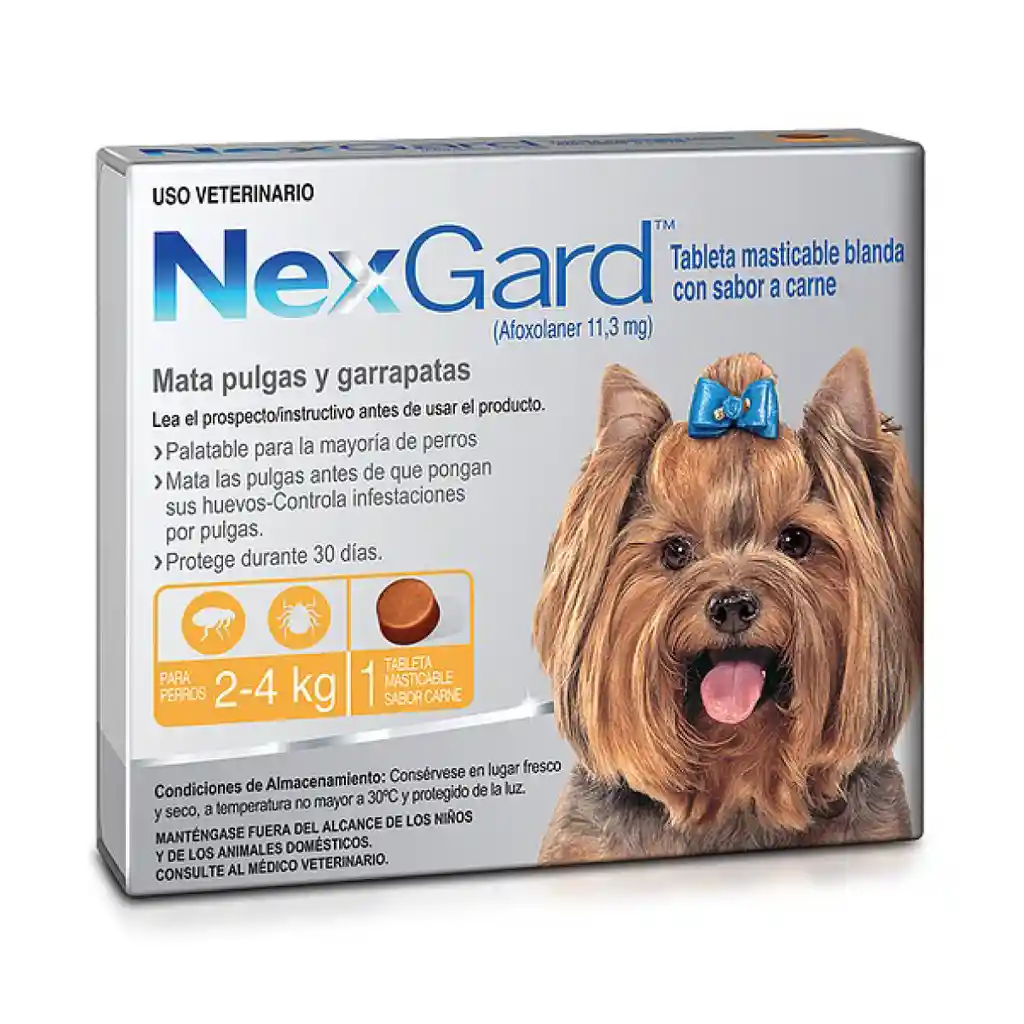 Nexgard Antipulgas Para Perros De 2 A 4 Kilos