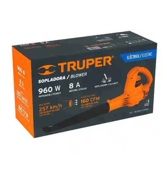 Sopladora Truper 18145 Eléctrica 960w 127v