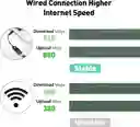 Adaptador De Red Ethernet Tipo A Mac Windows Lan Rj45 Usb 3.0 Tarjeta Internet Wifi
