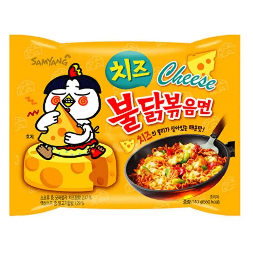 Samyang Hot Chicken Flavor Ramen Cheese 140g