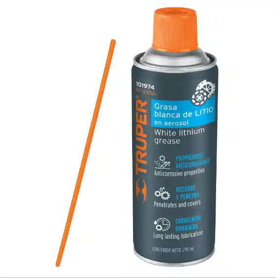 Grasa Blanca De Litio En Aerosol Resistente Al Agua 295 Ml