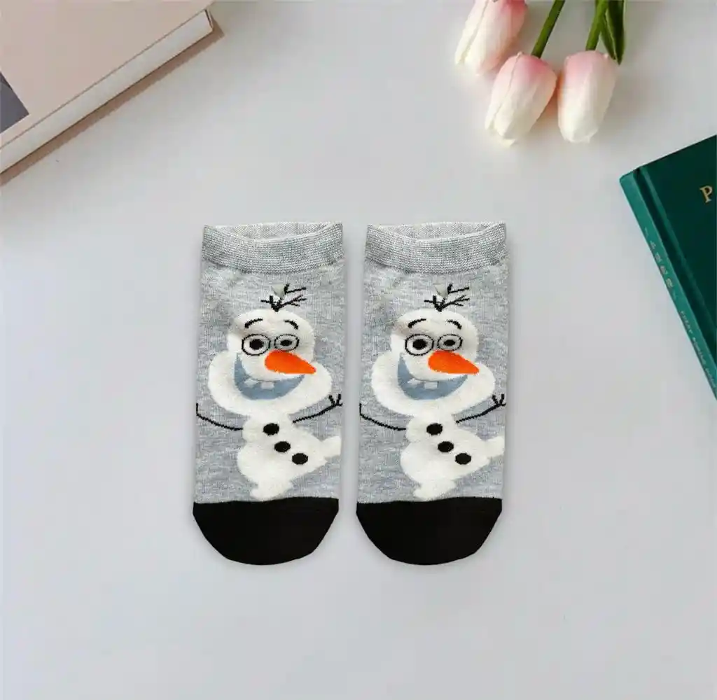 Medias Tobilleras Frozen Olaf