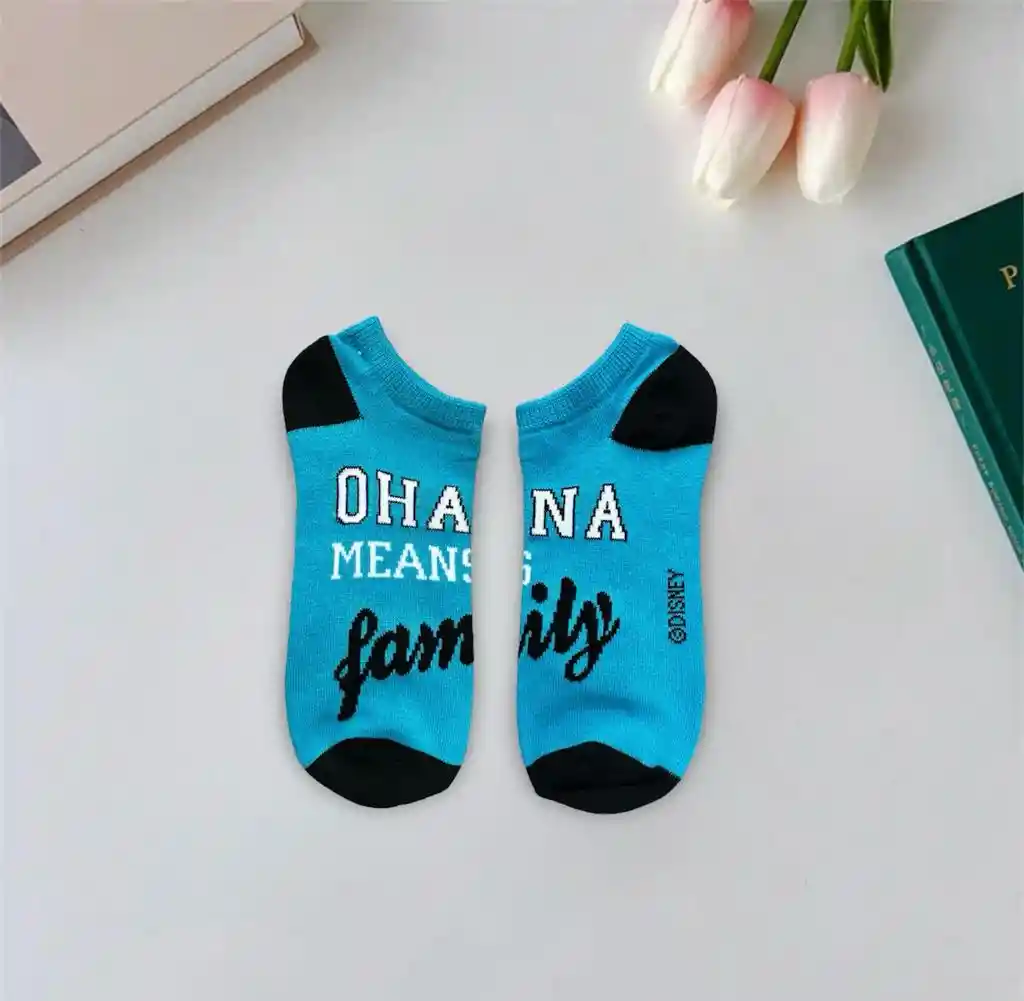 Medias Tobilleras Stitch Ohana