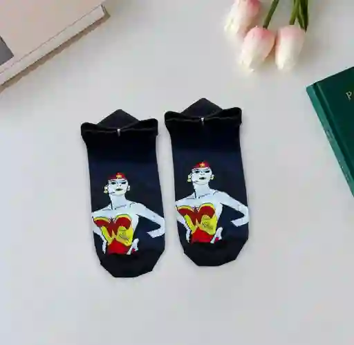Medias Tobilleras Mujer Maravilla Wonder Woman