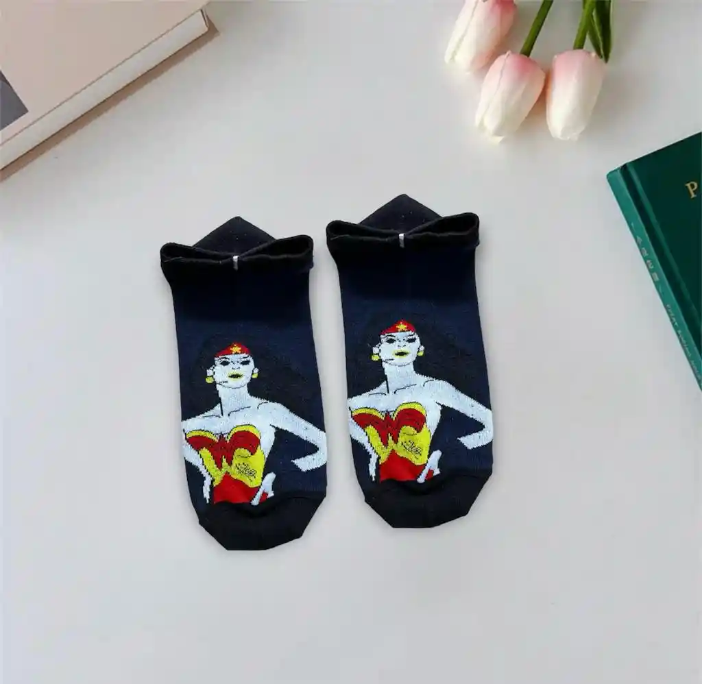 Medias Tobilleras Mujer Maravilla Wonder Woman