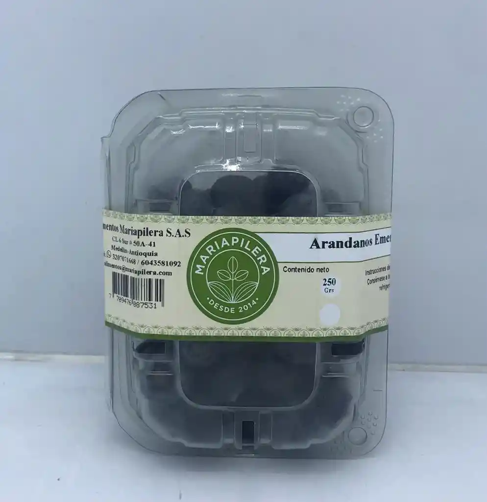 Arandanos Emerald 250g Mariapilera