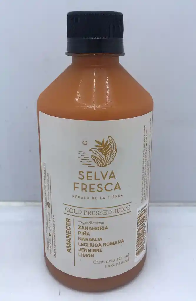 Amanecer 375 Ml Selva Fresca