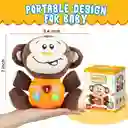 Juguetes Musicales De Mono De Peluche Para Bebés – Juguetes Educativos Montessori De Peluche Iluminados, Desarrollo Cerebral Sensorial Para Bebés Recién Nacidos, Para Bebés De 0 A 6 Meses