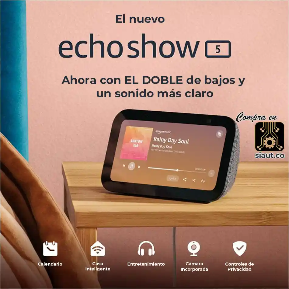 Amazon Alexa Echo Show 3er Gen Negro