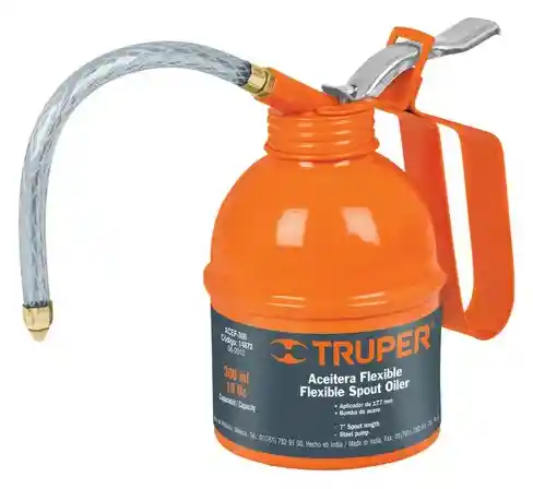 Aceitera De Pipeta Flexible 300 Ml Herramienta Marca Truper